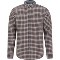 mountain warehouse camisa manga larga driftwood para hombre