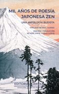 mil anos de poesia japonesa zen