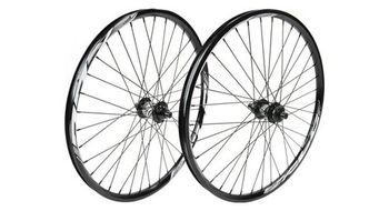 Juego de ruedas bmx excess xlc 1 cruiser 24     10 mm   36 agujeros negro
