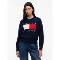 tommy jeans jersey tjw flag sweater ext para mujer