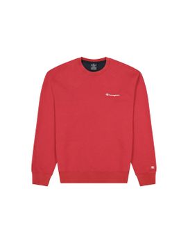 Sudadera Champion Spliced Script Logo Print Boy Red