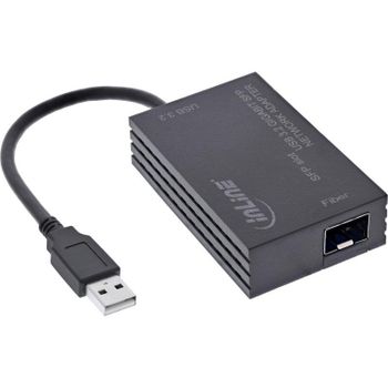 Tarjeta de Red InLine 66659N USB Fibra 1000 Mbit/s SFP