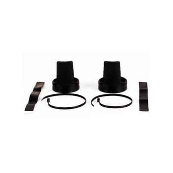 Protecciones tubo horquilla par negro