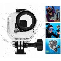 funda impermeable puluz pu1086t para insta360 go ultra 50m