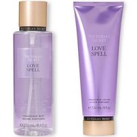 set de bruma y locion corporal  love spell - victorias secret
