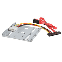 adaptador 25 a 35 interno para hdd con cable startech