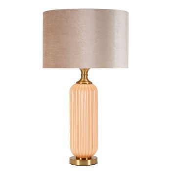 Lámpara De Mesa De Cristal Perla Ø 35,5x64 Cm