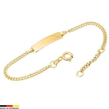 ID Pulsera oro de 14 quilates 16cm