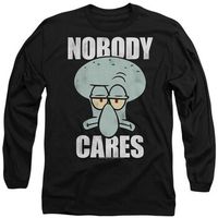 spongebob squarepants tops y camisetas nobody cares meme para mujer