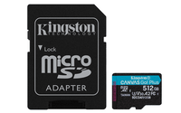 memoria 512gb micro sdxc kingston canvas go plus gen 4