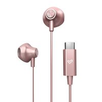 auriculares energy sistem con cable usb tipo c microfono y aislamiento acustico