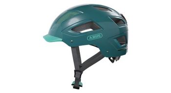 Casco para bicicleta abus hyban 2 0 core green