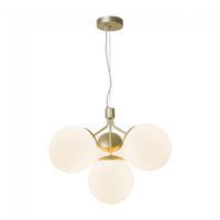 lampara de techo ivona opal 4 luces