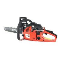 motosierra kuril gasolina 54 cc  potente motor 2 tiempos  espada 45 cm  ligera