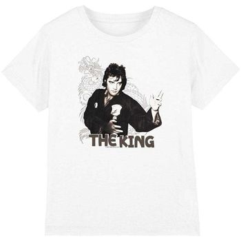Elvis Presley Camiseta Fighting King para niña