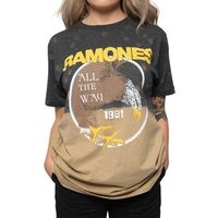 ramones tops y camisetas all the way para mujer