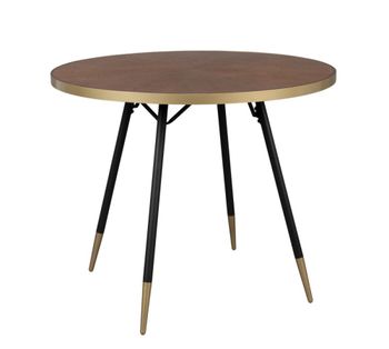 Mesa de comedor redonda de fresno d91 cm