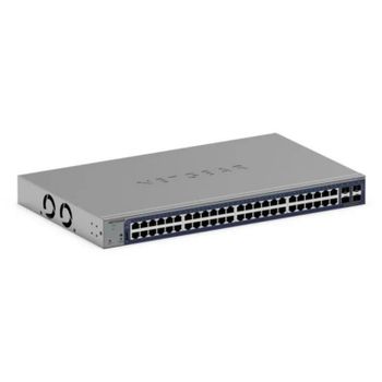 Switch gestionado Netgear GS752TXUP 48 Puertos PoE Gigabit 10G SFP+ Rack