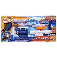 hasbro - pistola de juguete nerf load out artic zerostriker g17634n0