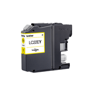 cartucho brother lc22ey amarillo