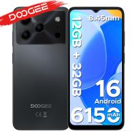 telefono inteligente doogee note56 lite android bateria de 6150 mah 12 gb de ram 39 32 gb de rom pantalla hd de 656 pulgadas 90 hz camara principal de 8 mp telefono movil con desbloqueo