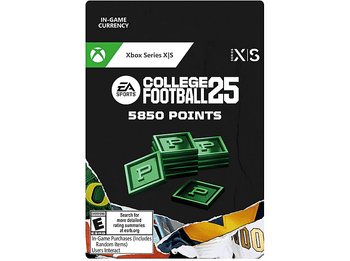 Xbox Series X S EA SPORTS™ College Football 25: 5.850 Points para el juego (*Juego no incluido) (Código de descarga)
