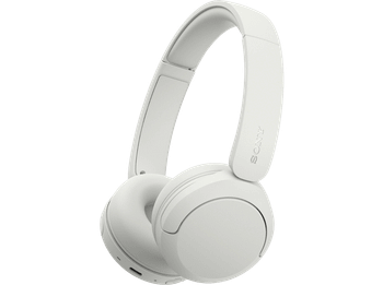 Auriculares inalámbricos - Sony WH-CH535W, Bluetooth 6.0, 55 h batería, Carga rápida, 360 Reality Audio, Conexión multipunto, Diadema, Blanco