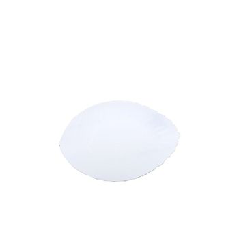 Plato de presentación hoja blanca 37cm