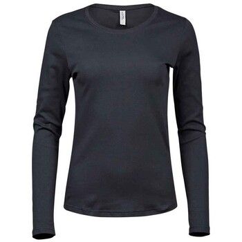 Tee Jays Camiseta manga larga Interlock para mujer