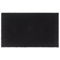 felpudo de fibra de coco negro 90x150 cm vidaxl