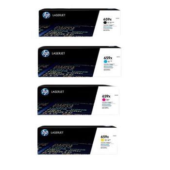 Original Multipack HP LaserJet Enterprise Flow MFP M776z Printer Toner Cartridges (4 Pack) -W2013X