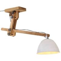 lampara de techo blanca 25 w e27 105x30x65-108 cm vidaxl
