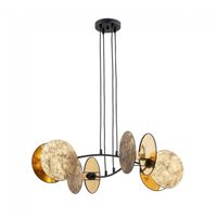 lampara de techo letiva 4 luces