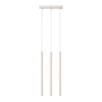 Lámpara de techo beige acero alt. 30 cm