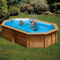 piscina sunbay pino frances autoclave iv gre - ovalada 551x351x119 cannelle