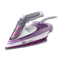 braun freestyle 5 steam iron si 5037 violet 12750001-si5037vi