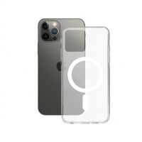 ksix flex magcharge funda transparente para iphone 12 pro max