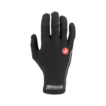 Guantes Castelli Perfetto Light Negro Unisex, Talla S