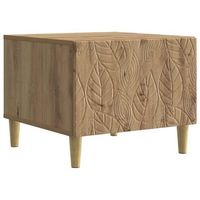 mesa de centro roble artisan 50 x 49 x 40 cm vidaxl