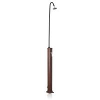 ducha solar imitacion madera de pvc 9 l