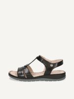 caprice heeled sandal black made of leather without heel size 41
