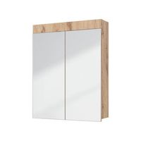 armario con espejo para bano luna 60 x 77 cm vicco