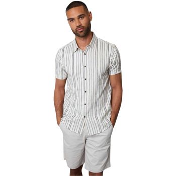 Threadbare Camisa manga corta Brownhill para hombre