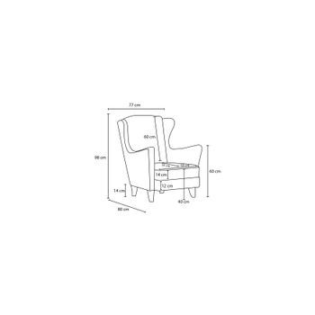 Sillón Lola Prestij Antracita