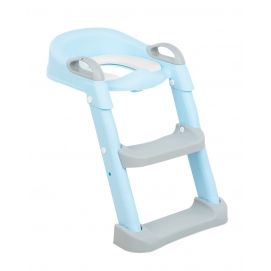 Asiento de inodoro con escalera Lea Azul
