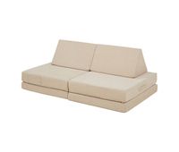 sofa modular infantil de 5 piezas norhulta 120x66x46 cm pana - beige encasa