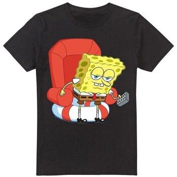 Spongebob Squarepants Camiseta Head Out Meme para hombre