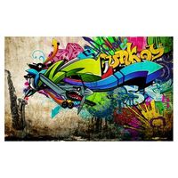 papel pintado 3d - funky - graffiti 400x280 cm