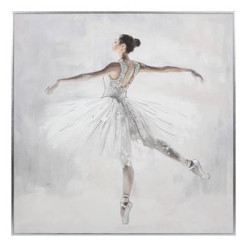 Lienzo Impreso Vivi 78x78cm Gris