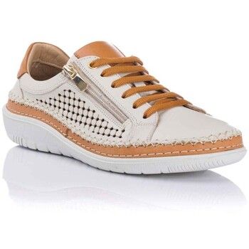 48 Horas Zapatillas Blucher calado - Piel para mujer